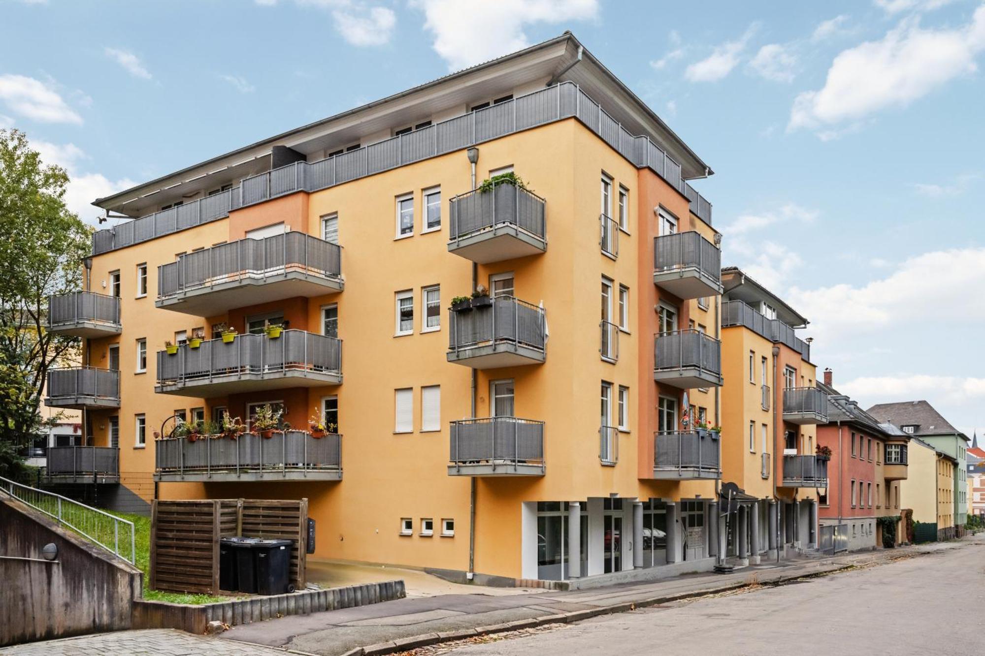 Edler Wohnraum Schwanenteich-Suite Mit Balkon, Kaffeevollautomat, Lift & Parkplatz Zwickau Ngoại thất bức ảnh
